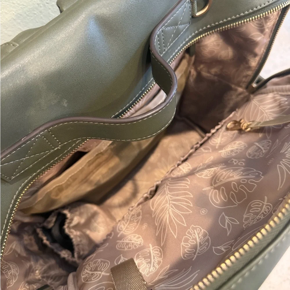 Everyday Olive Green Baby Backpack Bag